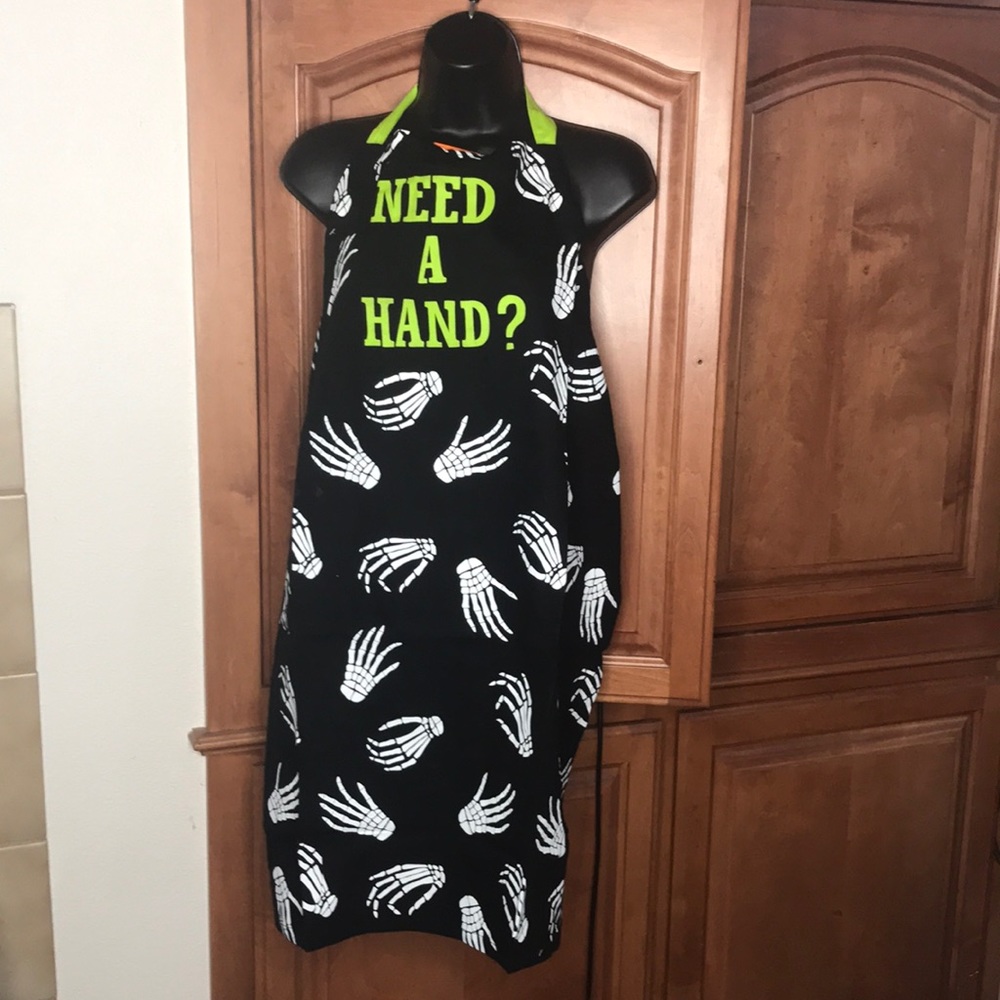 “Need a Hand” Skeleton Hand Apron